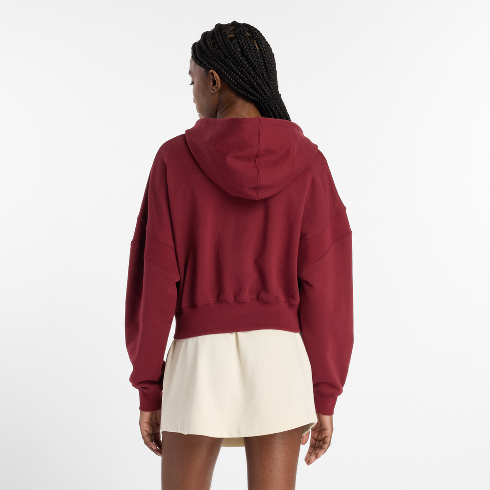 Női felső New Balance WJ51506MHB – bordó