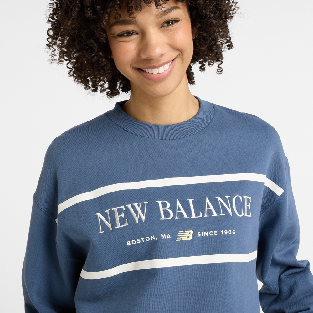 Női felső New Balance WT51923VTI – kék