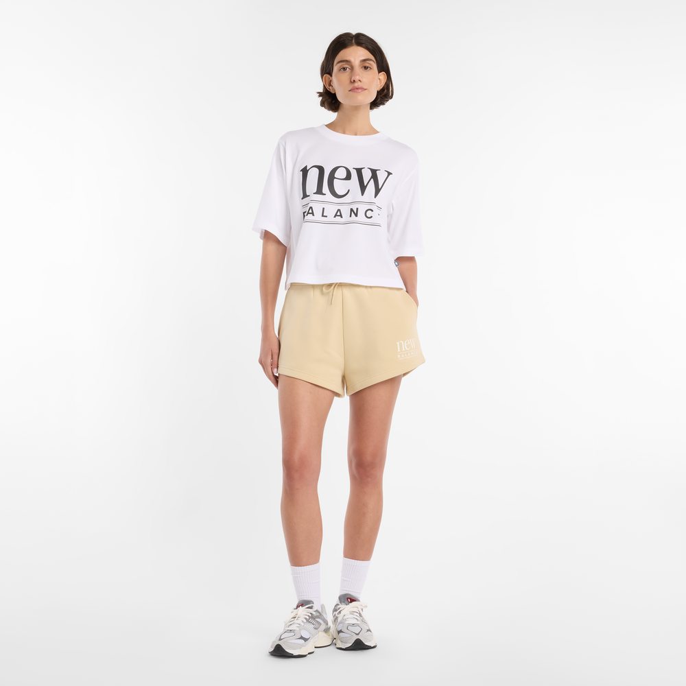 Női nadrág New Balance WB61Y80AABC – sárga