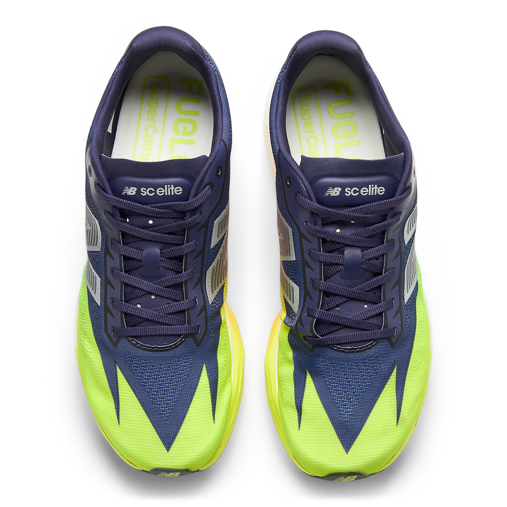 Férfi futócipő New Balance FuelCell SC Elite V5 MRCEL79H – sötétkék