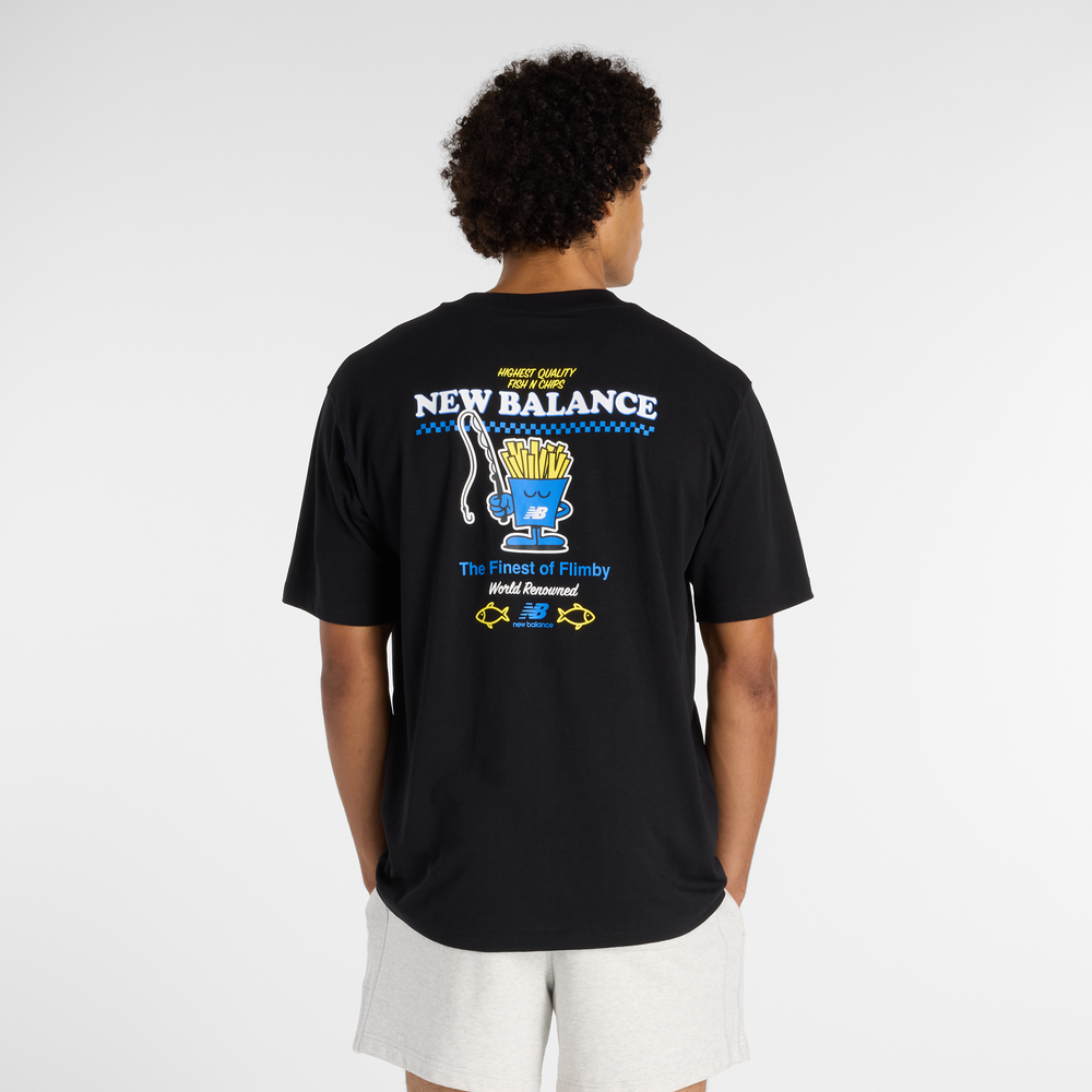 Férfi póló New Balance MT61I5BMBK – fekete