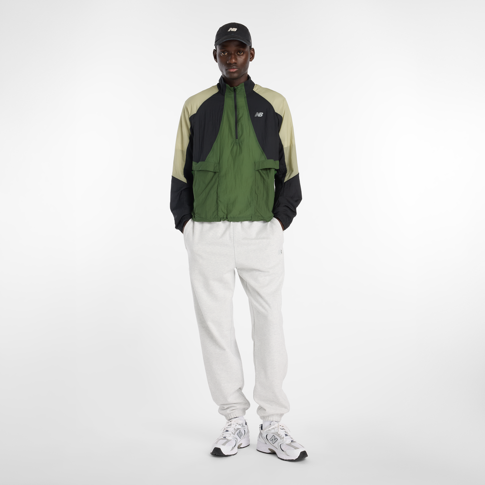 Férfi kabát New Balance MO53206GAS – zöld