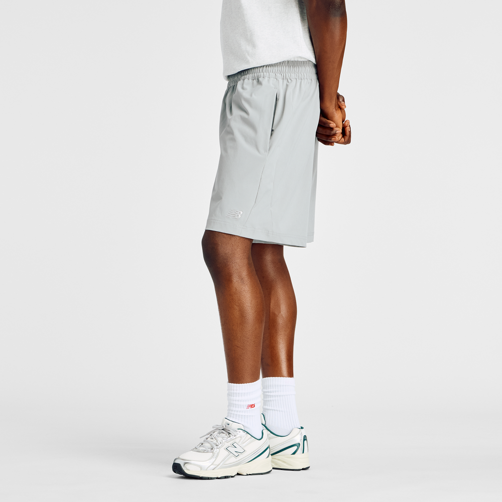 Férfi futónadrág New Balance MB6174CDYST – szürke