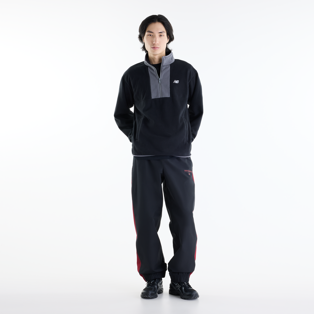 Férfi felső New Balance Sport Half Zip – fekete