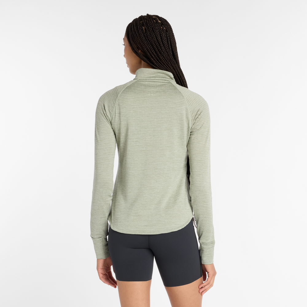 Női felső New Balance WT43200GSH – zöld
