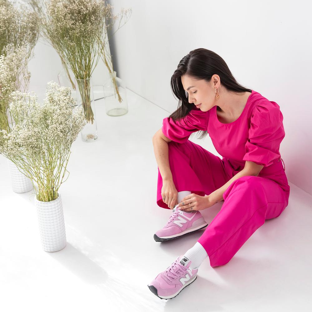 Női cipő New Balance U574PK2 – rózsaszín
