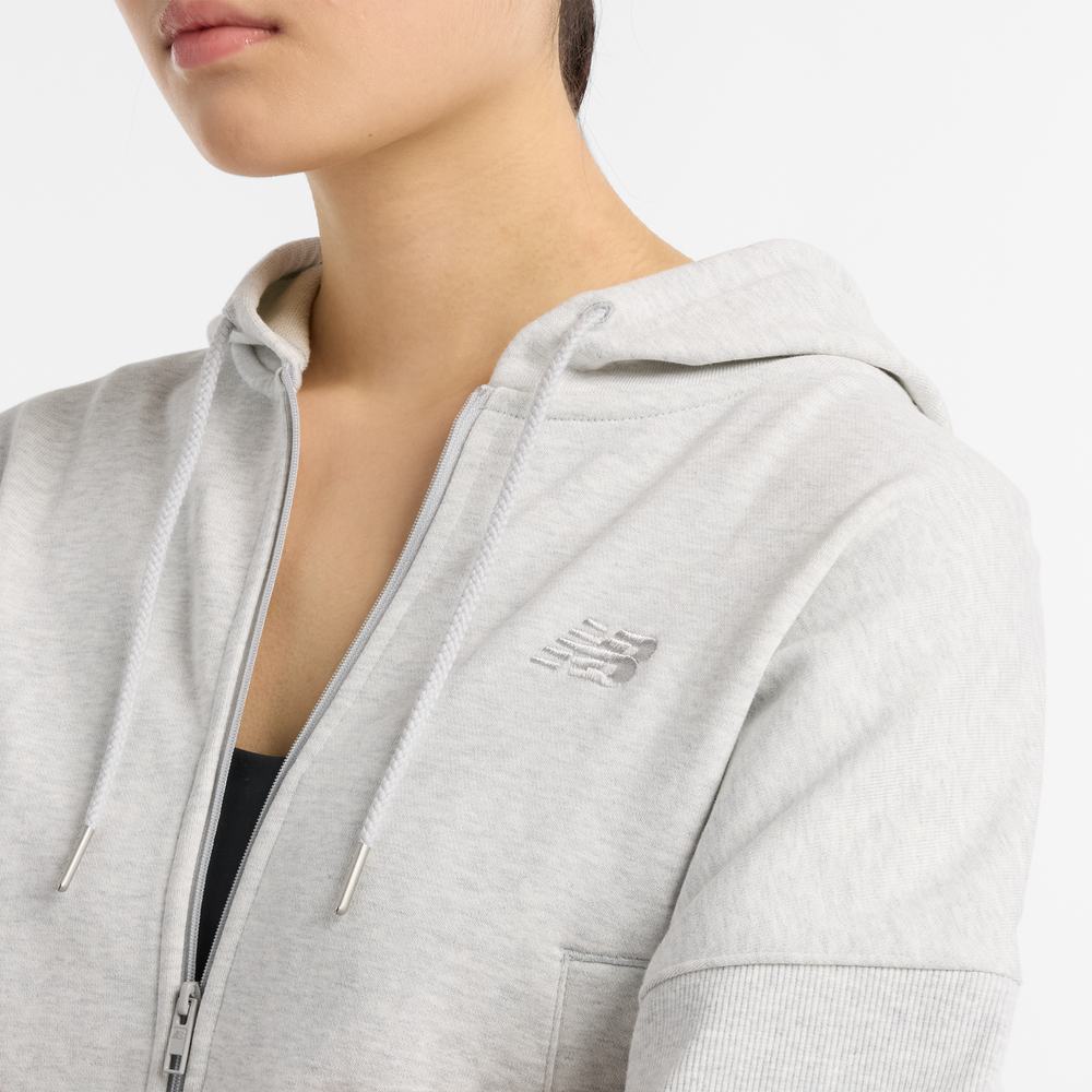 Női felső New Balance WJ51506AHH – szürke