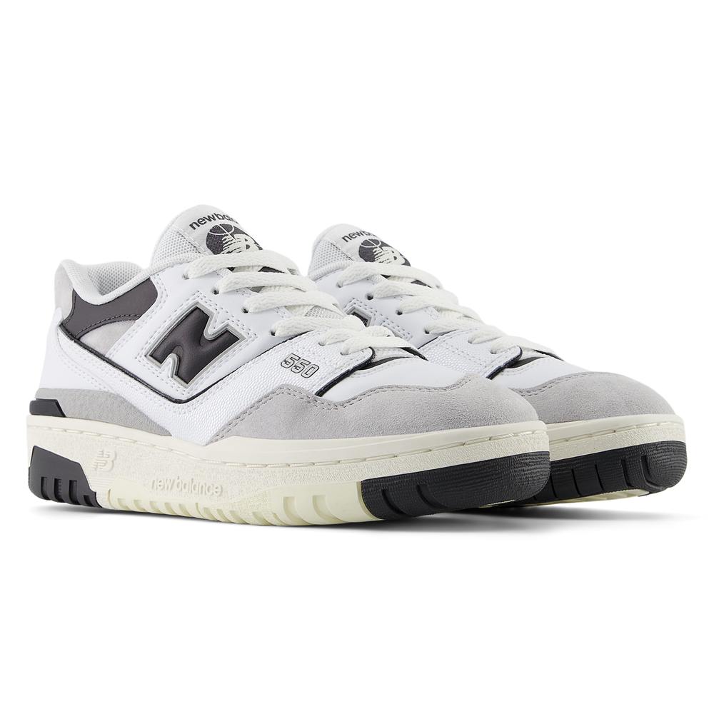 Gyermekcipő New Balance GSB550BW – fehér