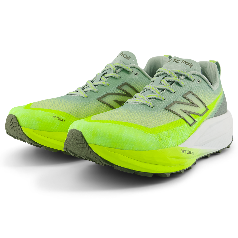 Férfi futócipő New Balance FuelCell SuperComp Trail v2 MTRX5C9 – zöld