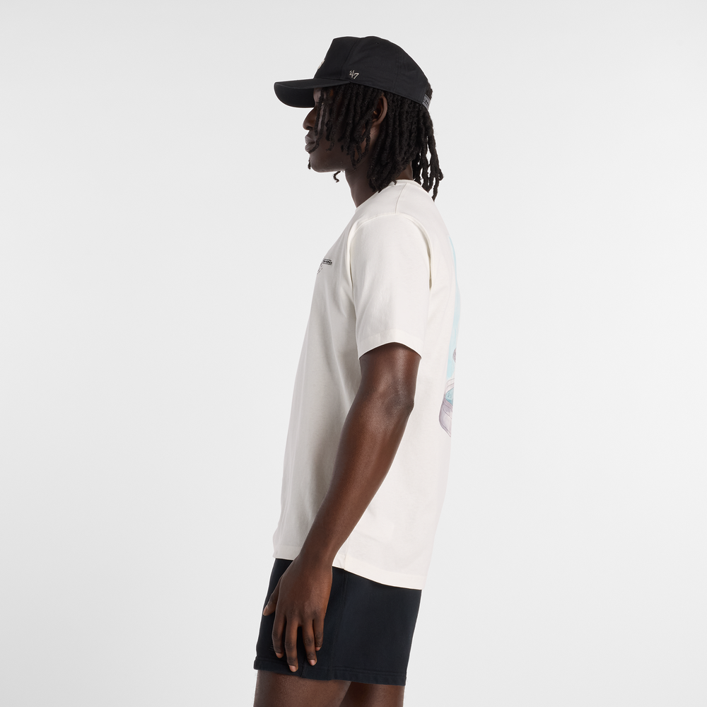 Férfi póló New Balance MT61J9ICSST – fehér