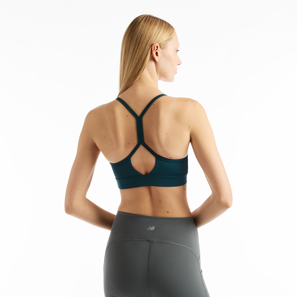 Sport melltartó New Balance WB51039AAV – zöld