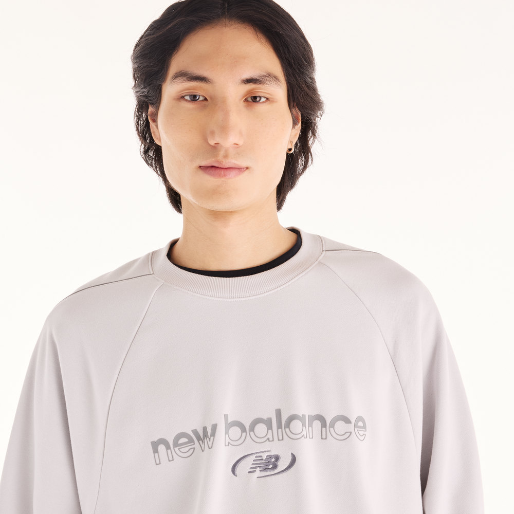 Férfi felső New Balance Trackside – szürke