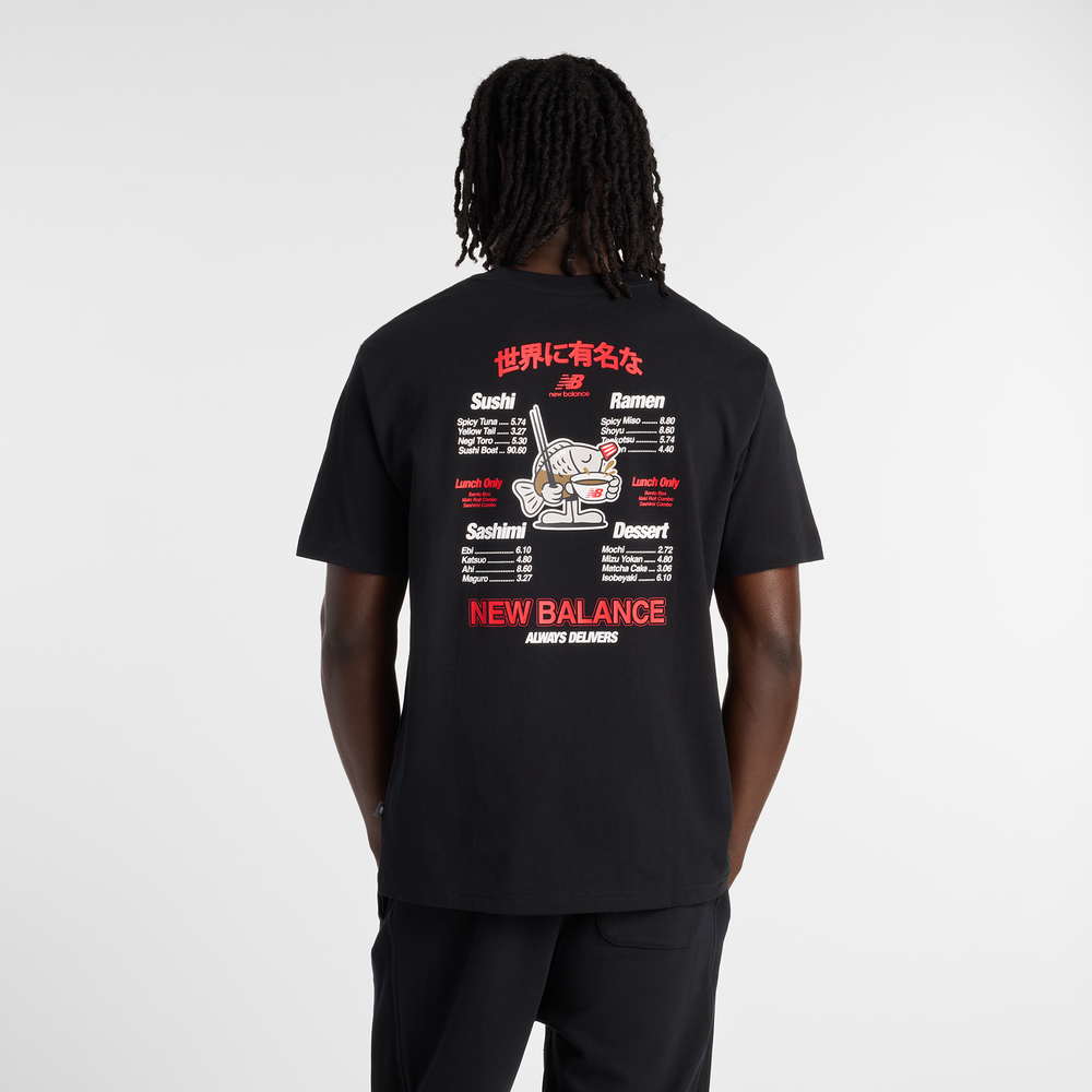 Férfi póló New Balance MT61H51DBK – fekete