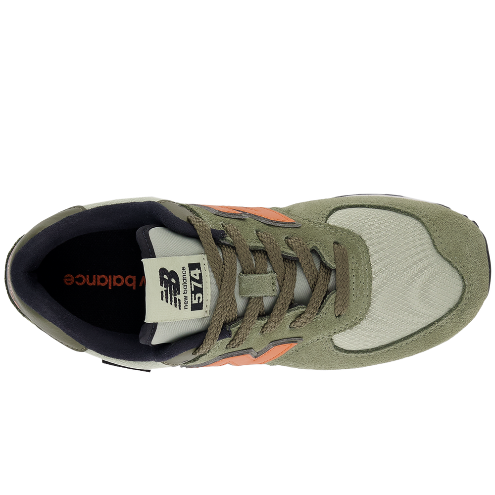 Gyermekcipő New Balance GC574SOF – zöld