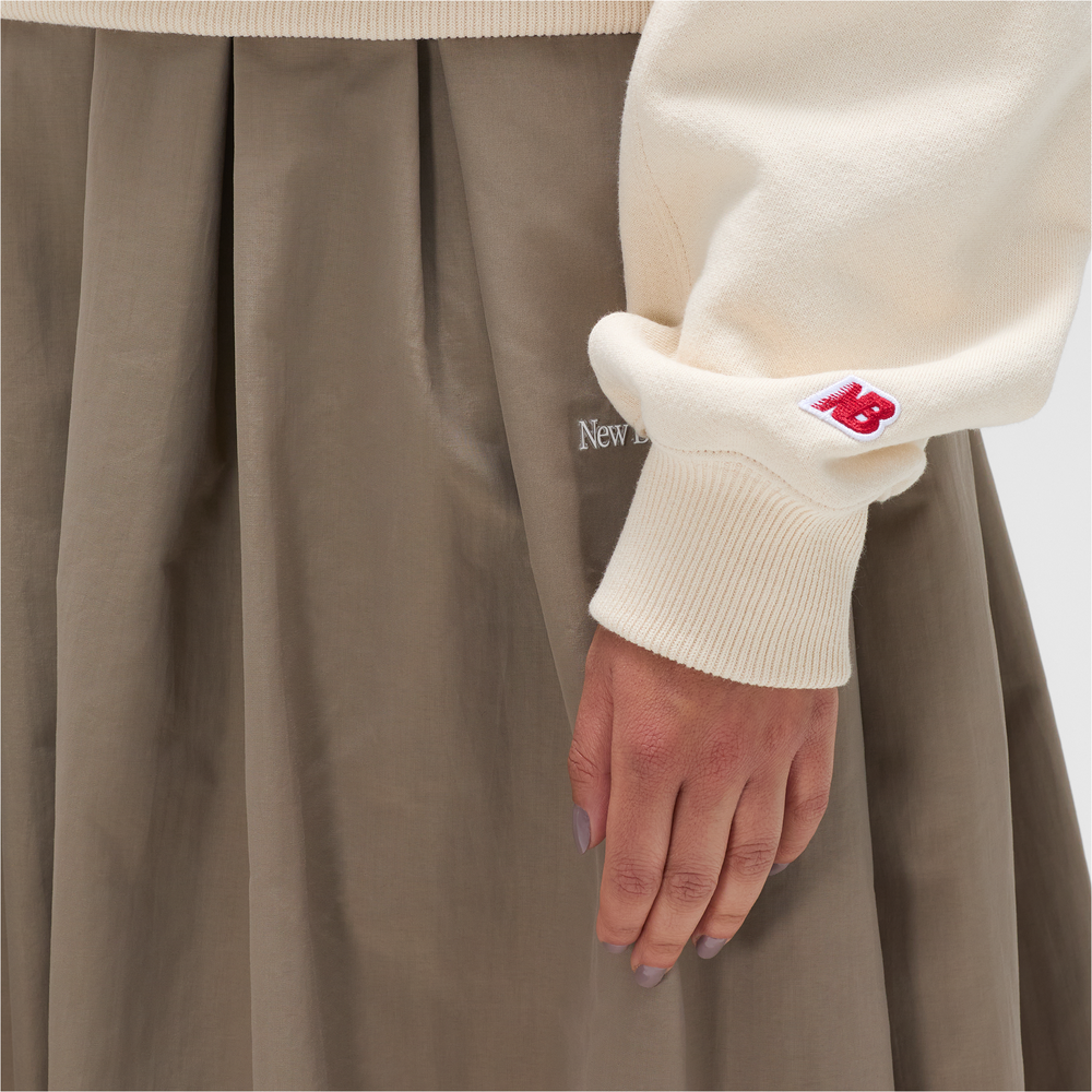 Női felső New Balance MADE in USA WT51563LIN – bézs