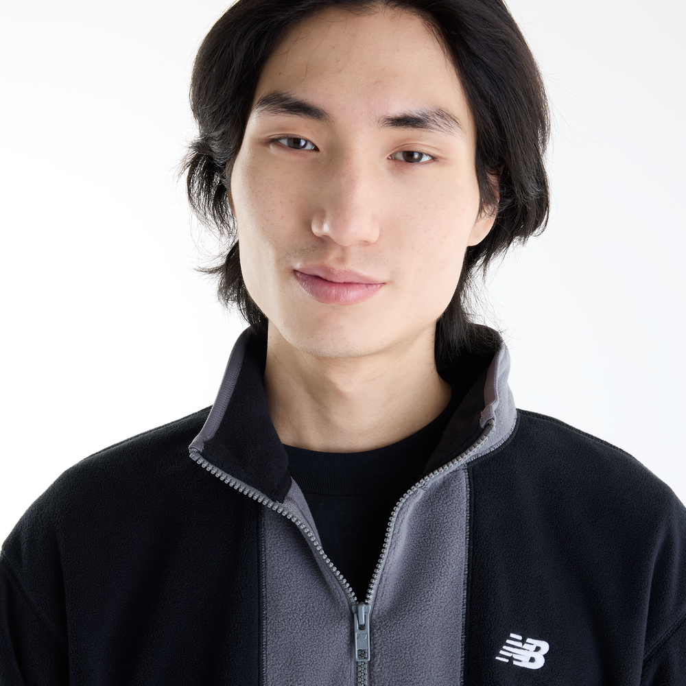 Férfi felső New Balance Sport Half Zip – fekete