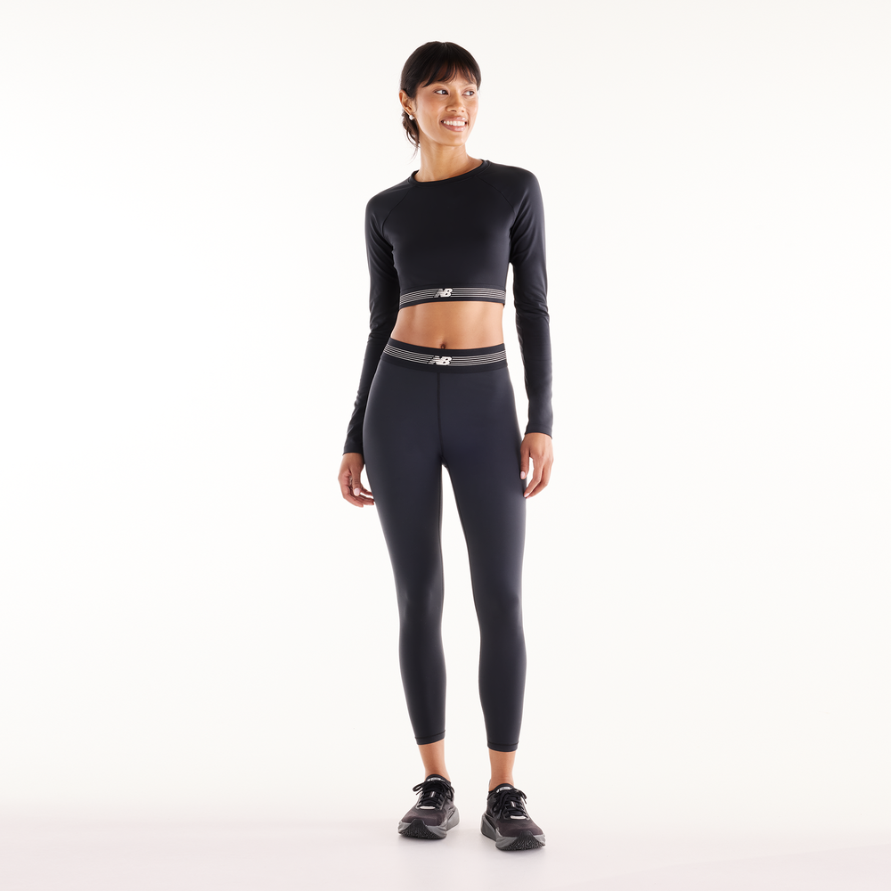 Női póló New Balance AC – fekete