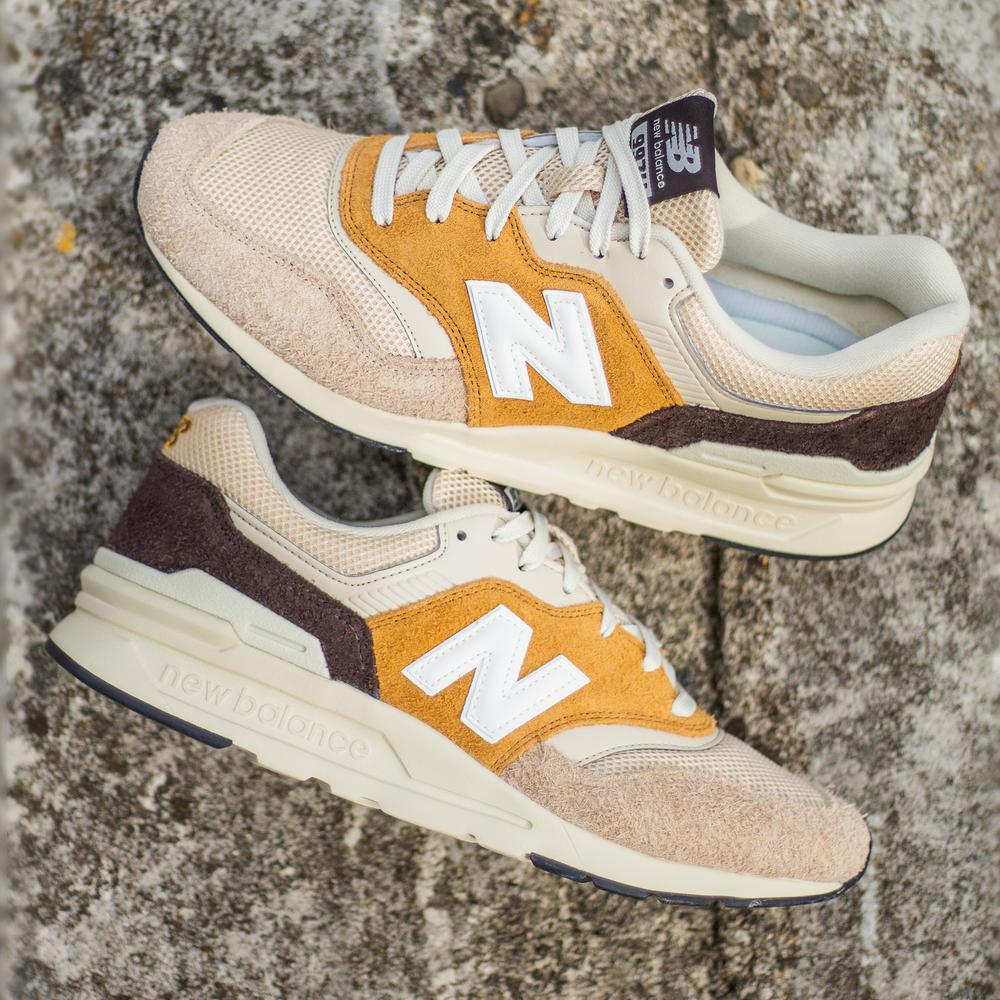 Férfi cipő New Balance CM997HRT – barna