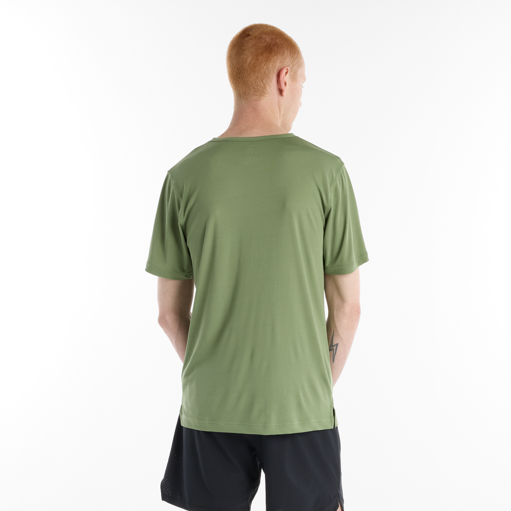 Férfi futópóló New Balance MT61O0U4AAR – zöld