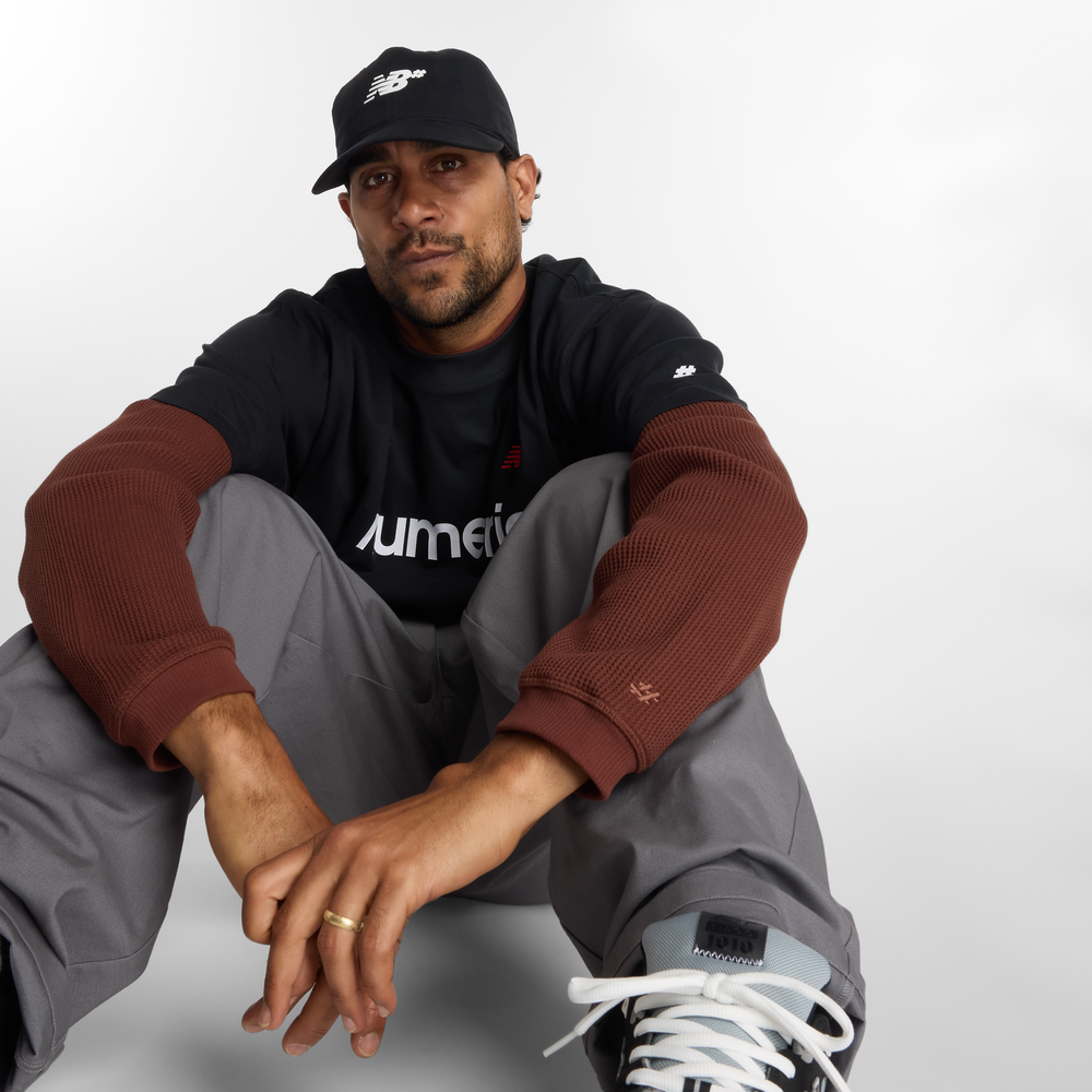 Férfi póló New Balance Numeric MT53704BK – fekete