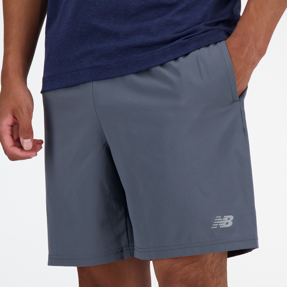 Férfi futónadrág New Balance MS41232GT – szürke