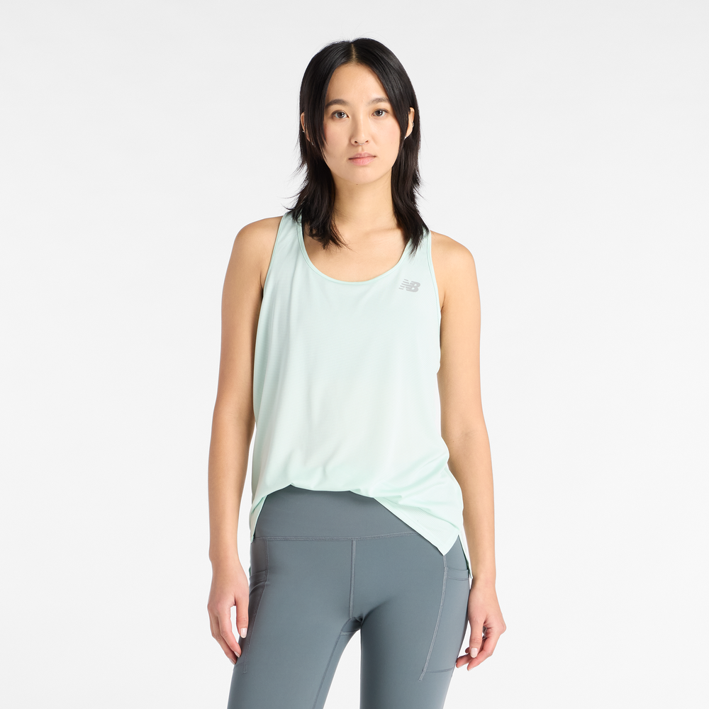 Női póló New Balance WT41220COJ – menta
