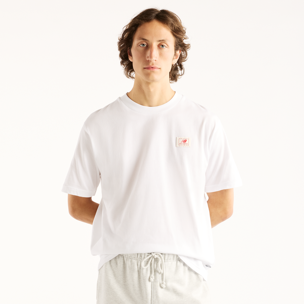 Férfi póló New Balance MT53928WT – fehér