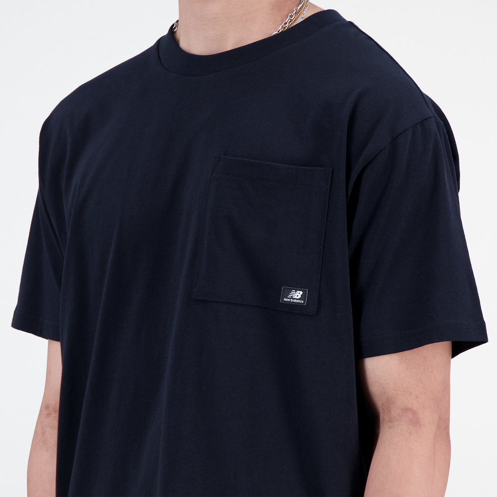 Férfi póló New Balance MT31542BK – fekete