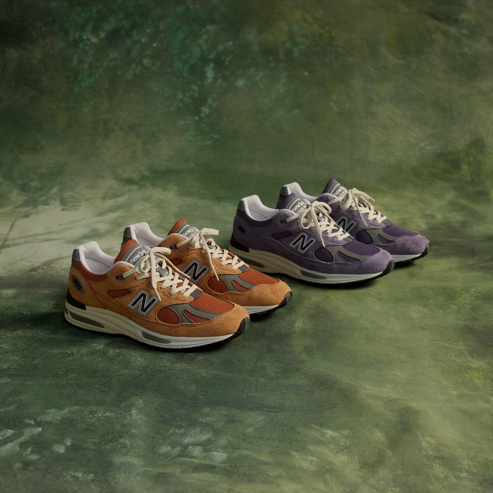 Unisex cipő New Balance U991OV2 – narancssárga