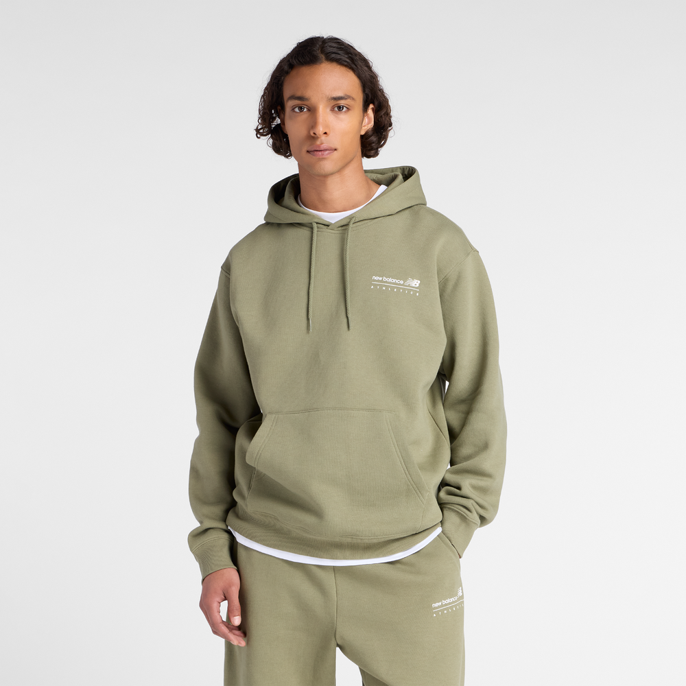 Férfi felső New Balance MT53528DEK – zöld