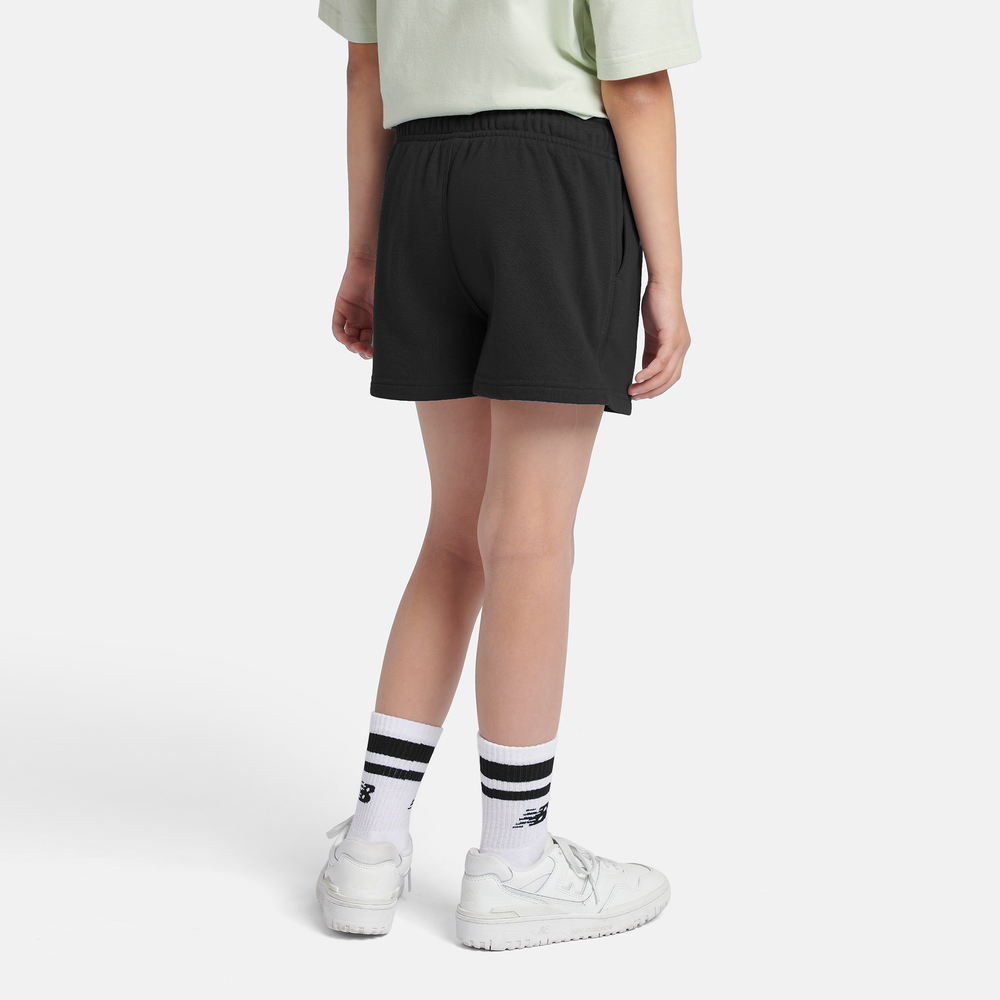 Gyermek rövidnadrág New Balance LAKG0006BK – fekete