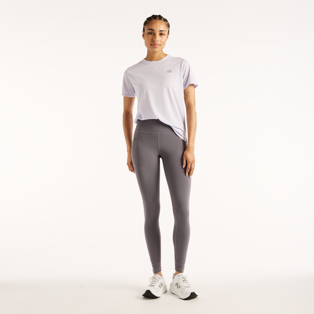 Női leggings New Balance Reflective RC Heat – szürke