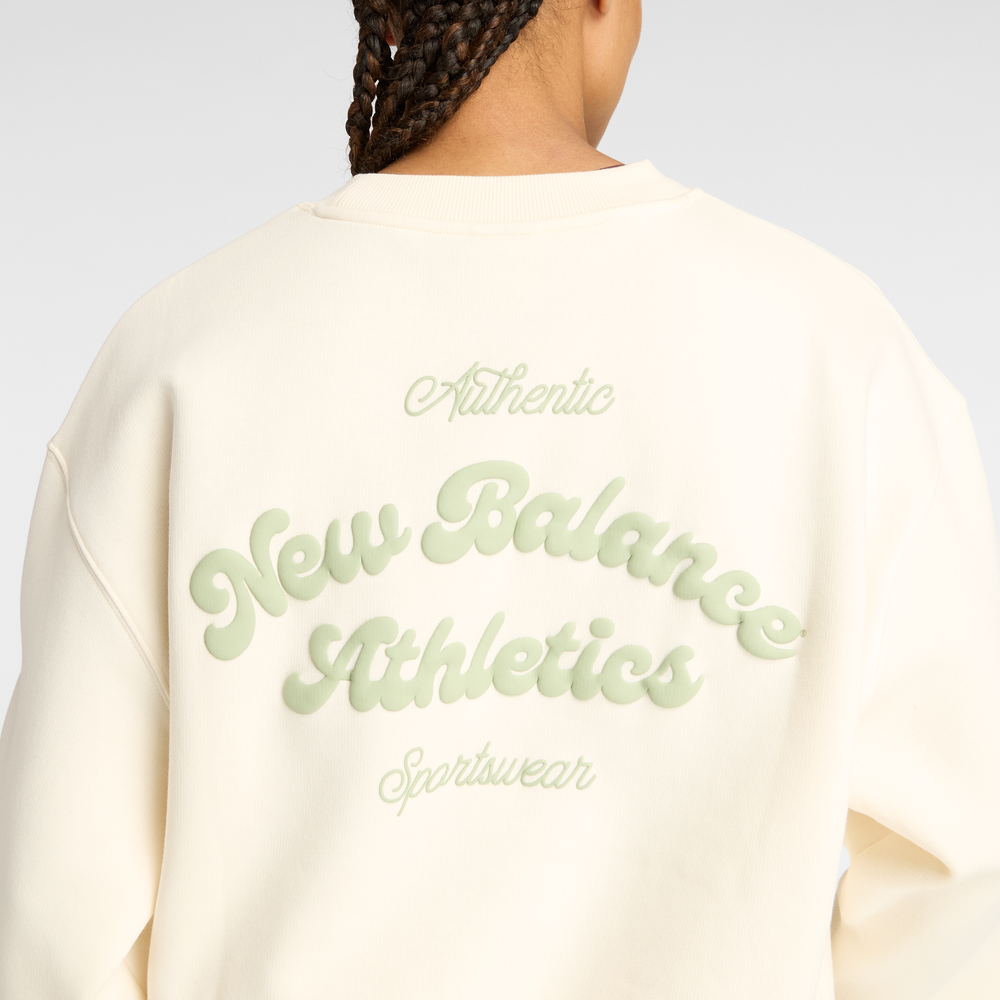 Női felső New Balance WT53516PEF – bézs
