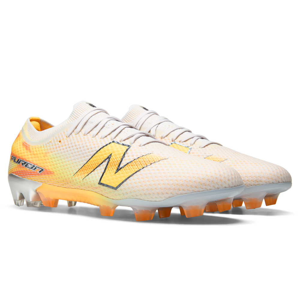 Férfi focicipő New Balance FURON ELITE FG V9 UF1F3LZ – narancssárga