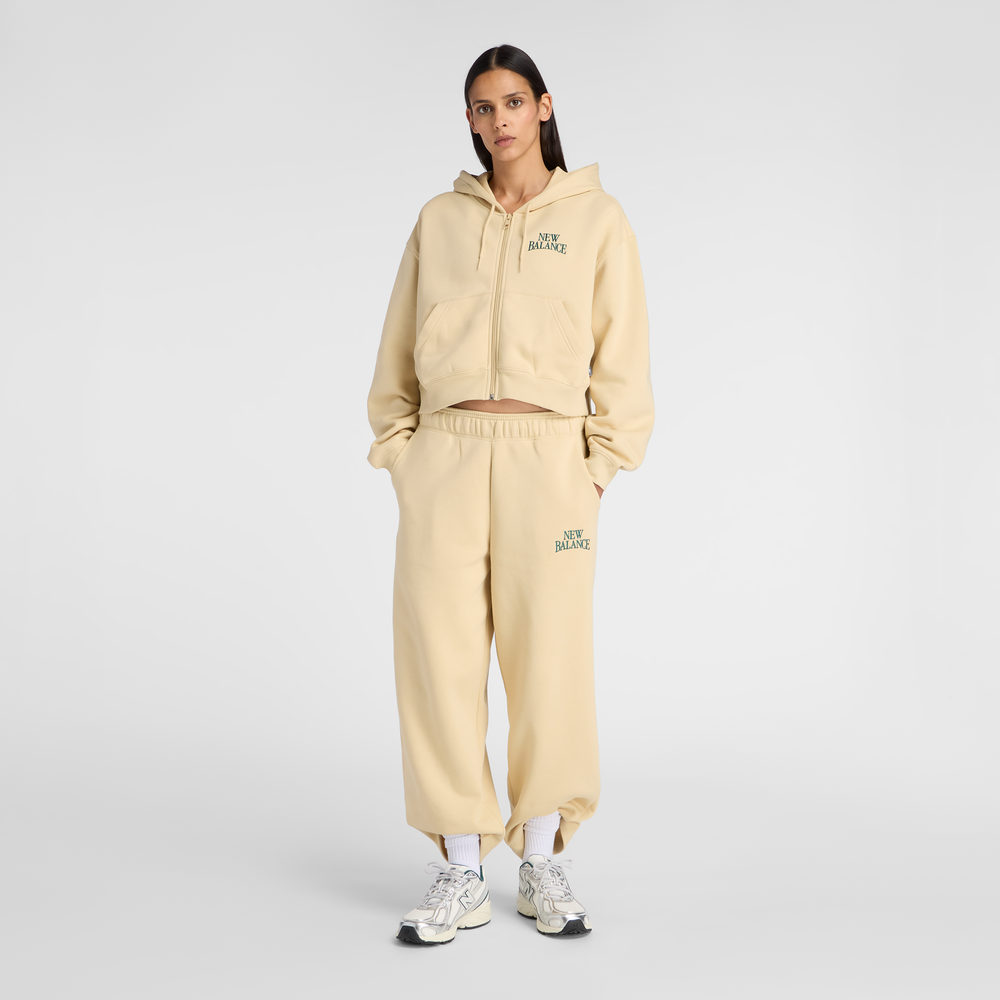 Női felső New Balance WJ61W2EEABC – sárga