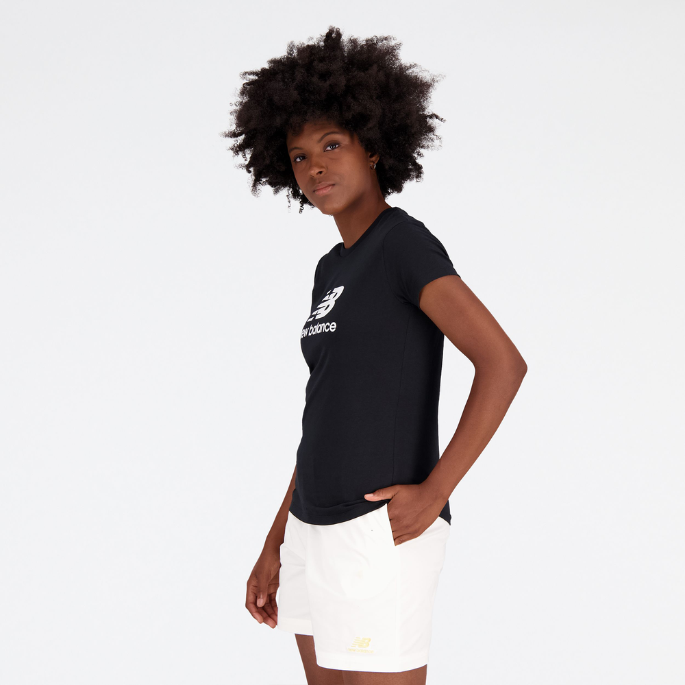 Női póló New Balance WT31546BK – fekete