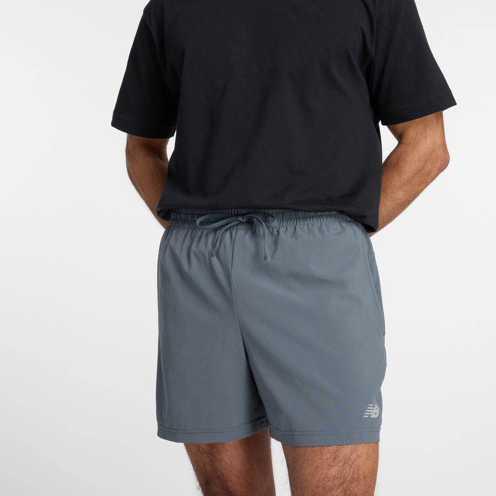 Férfi futónadrág New Balance MS41227GT – szürke