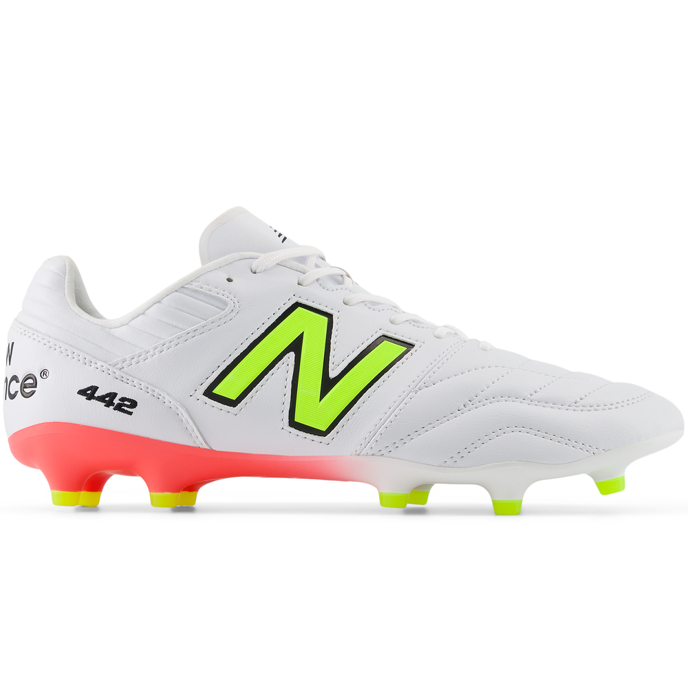 Férfi focicipő New Balance 442 V2 PRO FG MS41FMB2 – fehér