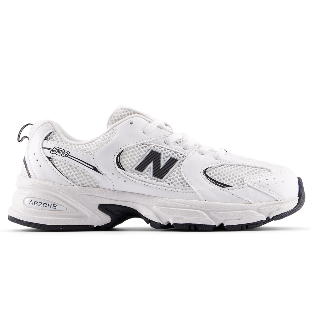 Gyermekcipő New Balance GR530CF – fehér