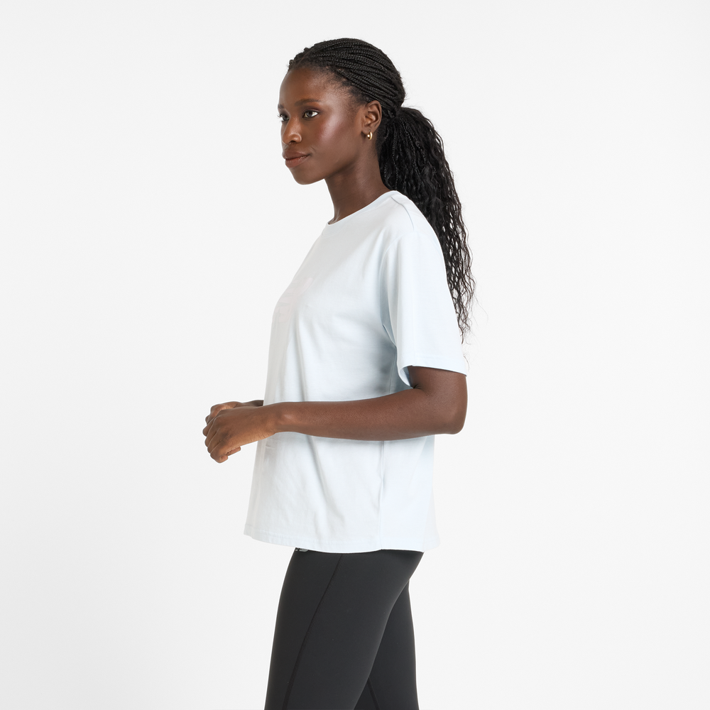 Női póló New Balance WT43583IB – kék