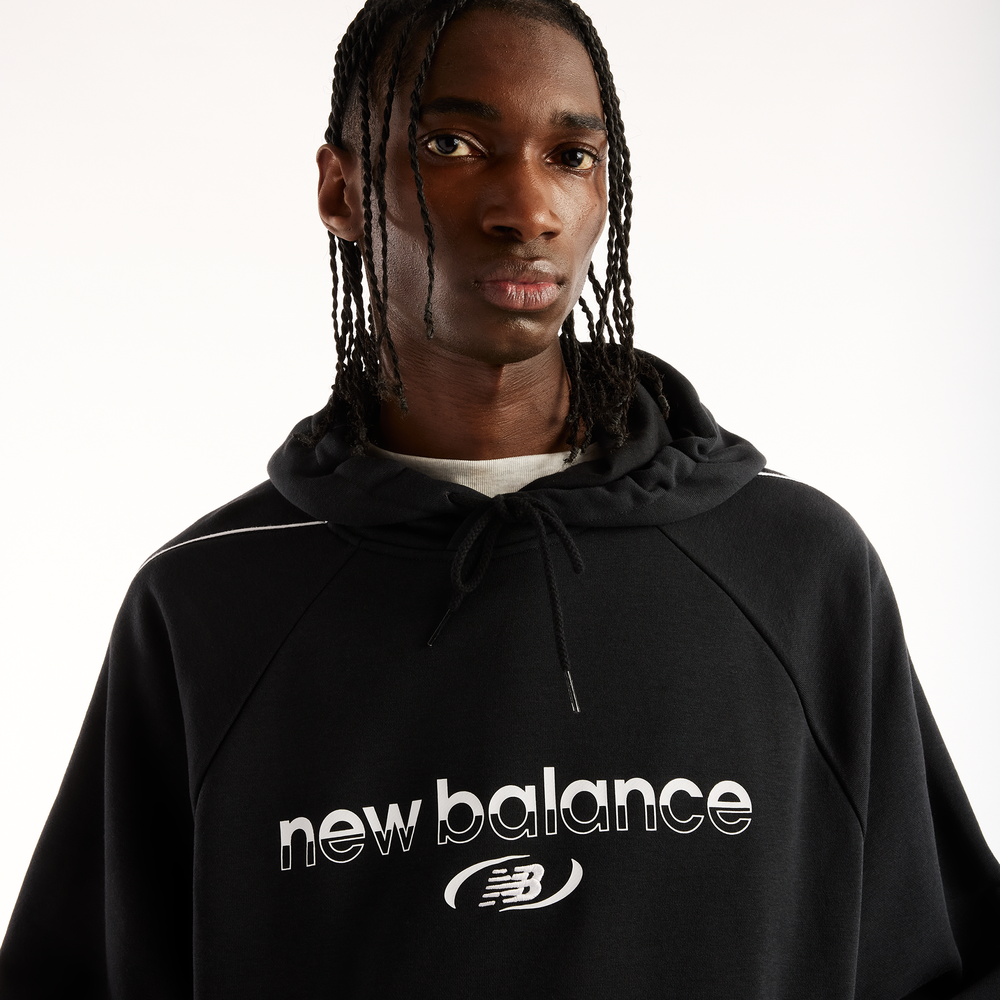 Férfi felső New Balance Trackside – fekete