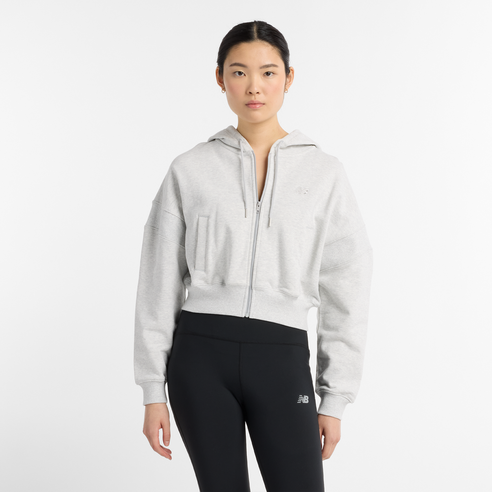 Női felső New Balance WJ51506AHH – szürke