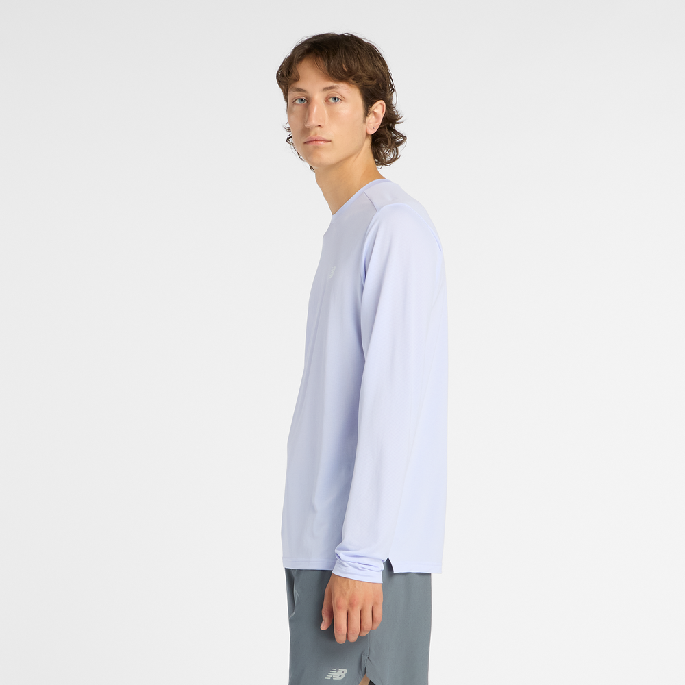 Férfi futópóló New Balance MT51802DYK – kék