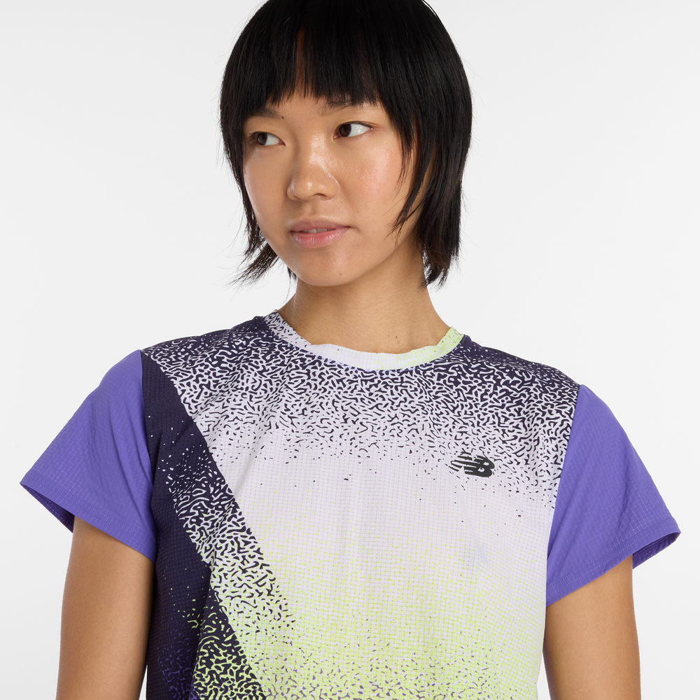 Női póló New Balance WT61Y1YIEPU – lila