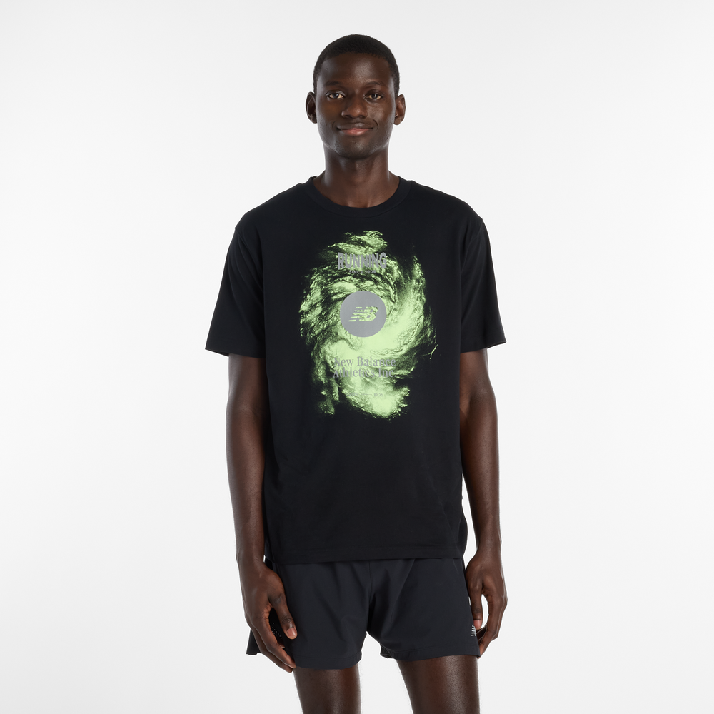 Férfi póló New Balance MT6164W1BK – fekete