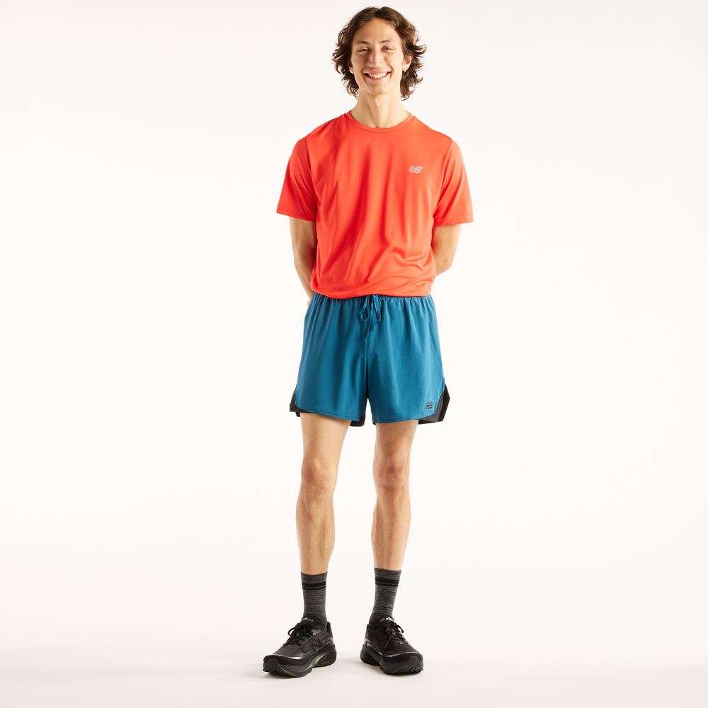 Férfi futónadrág New Balance RC Essential – kék
