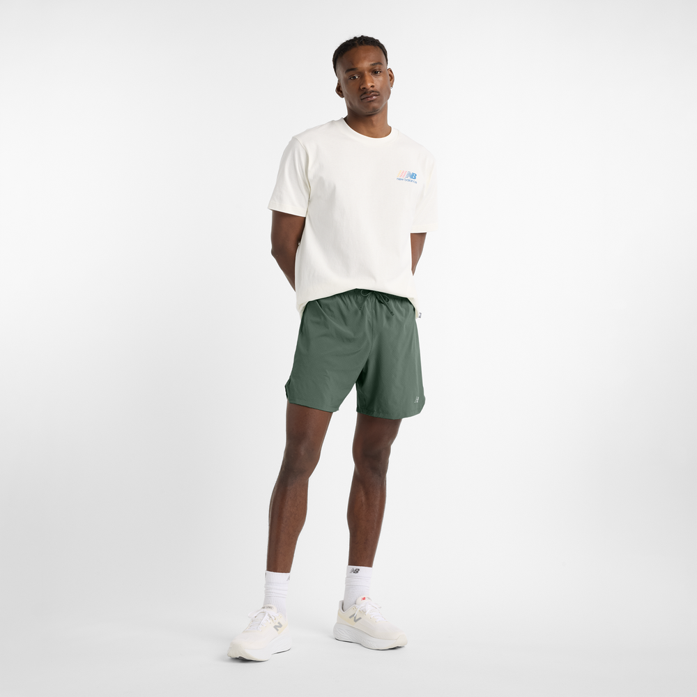 Férfi futónadrág New Balance MS41283DKJ – zöld