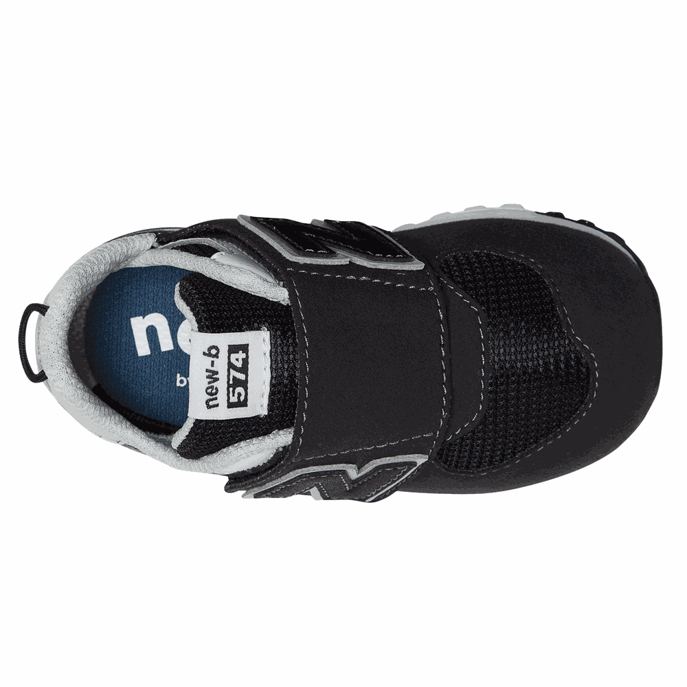 Gyermekcipő New Balance NW574BK – fekete