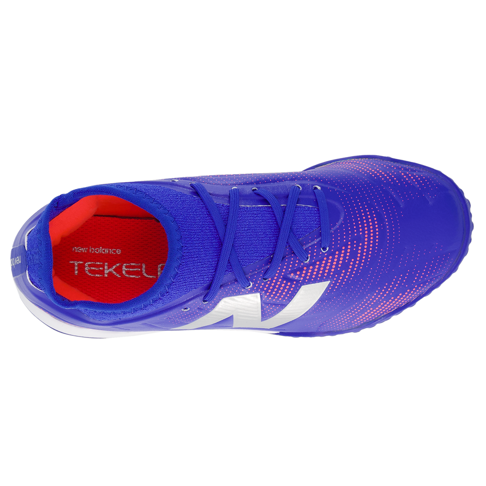 Gyermek turf cipő New Balance TEKELA TEAM JNR TF V5 SJT3TMP5 – kék