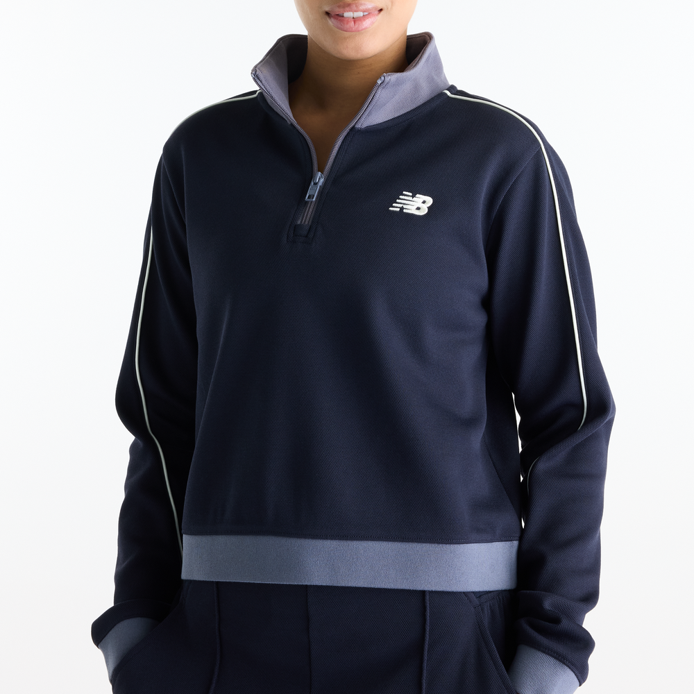Női felső New Balance Sport Legacy – sötétkék